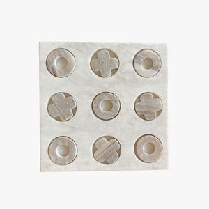 Latest Luxury Stone Puzzle Game Handmade Marble Decor <b>Board</b> for Elegant Coffee Table Family Entertainment Collection Premium - Product Image 2