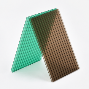 Plaque <span class=keywords><strong>alvéolaire</strong></span> en <span class=keywords><strong>polycarbonate</strong></span> Bakway découpée sur mesure, installation facile, plaque PC creuse pour puits de lumière - Product Image 5