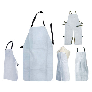Premium Quality Heavy-Duty Cowhide Split <b>Leather</b> Industrial <b>Apron</b> Spark Heat Resistant Welding Safe for Work Other Industrial - Product Image 5