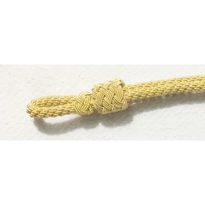 High Quality Eco-Friendly Handmade Ceremonial Bullion Wire Cap <b>Cord</b> for Garment Customizable Size Color Best Selling Hat <b>Cords</b> - Product Image 4