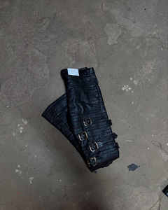 Chaqueta de Cuero para Hombre con Logotipo Personalizable - Chaqueta de PU Ajustada para Motociclismo, Ropa Urbana de Moda, Alta Calidad - Product Image 2