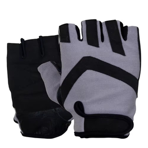 Gants de fitness demi-doigts respirants pour femmes en polyester résistant à l'usure pour le yoga, le spinning, l'entraînement avec haltères, antidérapants - Product Image 2