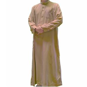 Túnica Abaya Thobe de Alta Calidad Hecha a Mano, Estilo Dubái, para Oración del Eid, para Hombres, Talla Grande, Jubbah Saudí - Product Image 4