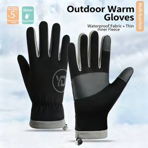 Factory Wholesale New Ski Cycling <b>Gloves</b> Winter Warm Winter Windproof Household Plus Fleece Thickened <b>Touch</b> <b>Screen</b> Winter <b>Gloves</b> - Product Image 2