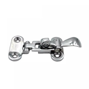 Hga38-50 Kl3-053x 316 Stainless Steel Latch Marine Door Window Bolt With <b>Padlock</b> Hole - Product Image 3