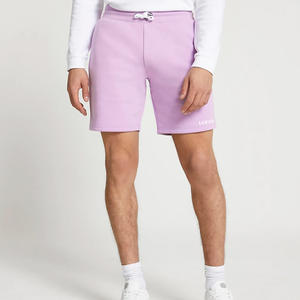 Shorts décontractés en coton 2026 avec poches pour hommes / Shorts de sport décontractés d'été pour hommes en molleton bouclette de haute qualité avec logo personnalisé - Product Image 5