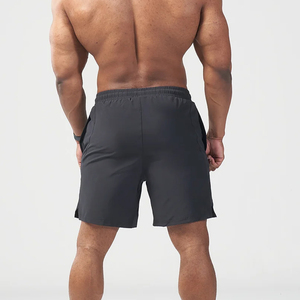 Men's Eco-Friendly Solid Color Quick Dry Waterproof <b>Windproof</b> Drawstring Mid Waist Casual Style Polyester/Cotton Woven Fabric - Product Image 2