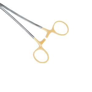 Ciseaux porte-aiguilles DeBakey Perma Sharp 18 cm, instrument chirurgical dentaire de microchirurgie, outil de suture en acier inoxydable - Product Image 6