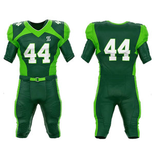 Conjunto de Uniforme de Fútbol Americano, Ropa Deportiva Profesional de Poliéster Transpirable, Material Resistente, Ajuste Cómodo para Entrenamiento en Equipo - Product Image 1