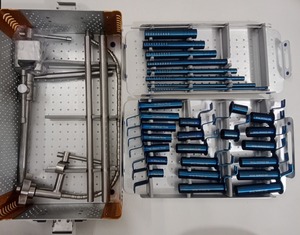 Juego de Instrumentos para Fijación Interna de Fracturas de Fragmentos Grandes, Manual Quirúrgico Ortopédico de 4 Piezas para Miembros Inferiores - Product Image 4