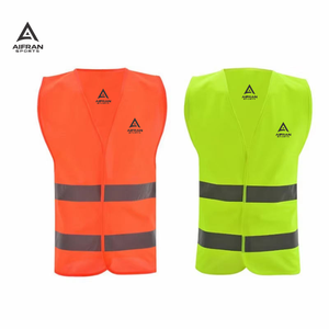 Chaleco de Seguridad Reflectante Aifran ANSI Clase 2 con Múltiples Bolsillos para Uso Industrial y en Almacenes - Product Image 2