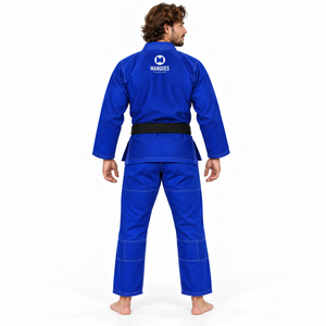 Kimono de Jiu-Jitsu professionnel pour hommes, léger et durable, avec logo personnalisé, pour entraînement et compétition, approuvé par l'IBJJF - Product Image 4
