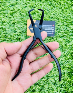 Wholesale Premium Quality Stainless Steel Needle Nose Plier <b>Bead</b> Removing Matte Black Color Coated Professional Hair <b>Extension</b> - Product Image 3