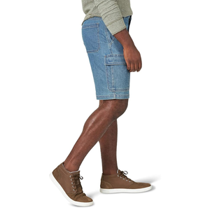 Shorts Cargo de Mezclilla Azul Personalizados para Hombre, Casuales, con Múltiples Bolsillos, Estilo Urbano, Utilitarios, de Verano, al por Mayor - Product Image 3