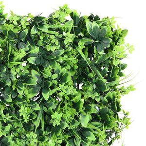 24 pezzi di recinzione a foglia artificiale verde 15.7 "x 23.6" aggiungono fascino verde con questa categoria di piante unica - Product Image 6