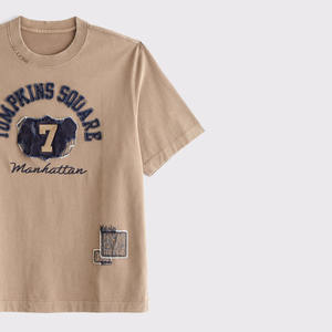 Camiseta con Cuello Redondo, Nuevo Diseño Unisex, 100% Algodón, Ropa Casual de Verano, Venta al por Mayor, Transpirable, de Secado Rápido, Manga Corta, con Diseños Personalizados - Product Image 2