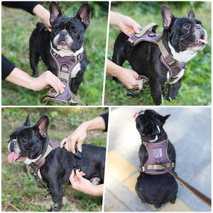 Designer Custom Fashion Eco Friendly Soft Comfortable Neoprene Animal Print Backpack Adjustable Pet Dog <b>Harness</b> for Dog - Product Image 2