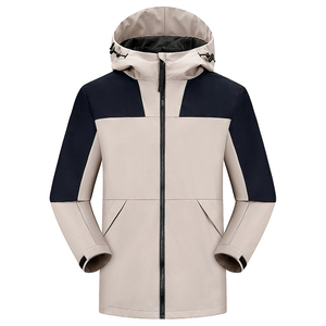 Custom Logo Design Hooded <b>Long</b> Front <b>Waterproof</b> Eco-Friendly Reversible Breathable Windbreaker <b>Jacket</b> for Men at Best Price - Product Image 4