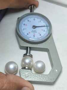 Perla blanca suelta del Mar del Sur, directamente de la granja local de Indonesia, tamaño 11 mm, perla blanca, grado AA - Product Image 2