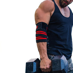 Bandages de genou OEM pour hommes et femmes, en coton élastique, respirants, écologiques, pour la musculation, soutien sportif - Product Image 4