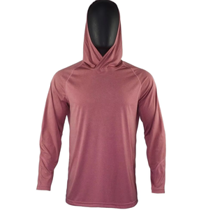 เสื้อตกปลาเด็กไซส์ใหญ่พิเศษ XL สีดำ ผลิตตามสั่งจากโรงงาน ระบายอากาศได้ดี ป้องกันแสงแดด UPF 50 ผลิตจากโพลีเอสเตอร์ 100% ขายส่ง - Product Image 5