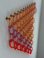 Chaîne de maillons en résine 100 % haute qualité pour décoration murale, projets DIY, chambre d'ange, décoration moderne et colorée en résine au meilleur prix