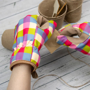 Gants de jardin en cuir pleine main pour l'extérieur avec protection des mains, anti-choc, antidérapants, anti-vibrations, durables - Product Image 4