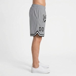 Shorts de basketball unisexes en maille 100 % polyester, personnalisables avec logo, imprimés par sublimation, pour hommes, vente en gros - Product Image 3