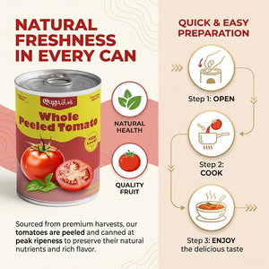 Pomodori Interi Pelati in Scatola Cinesi e Italiani 400/2500/3000g - Product Image 5