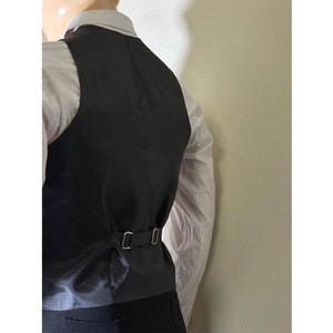 Scottish Mackenzie Tartan Vest <b>Men's</b> <b>Green</b> & Blue <b>Waistcoat</b> High-Quality Wool Custom Handmade OEM ODM - Product Image 6