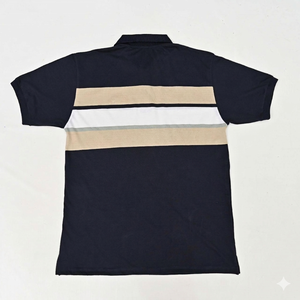 เสื้อโปโลผู้ชาย คอปก แขนสั้น ผ้าฝ้าย ใส่สบาย ระบายอากาศดี แฟชั่นดีไซน์ตัดสี เหมาะสำหรับเล่นกอล์ฟ ขายส่งเสื้อโปโล - Product Image 2