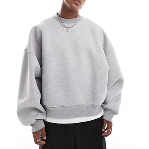 Custom Color Block Men's Hoodie 100% Cotton <b>Sherpa</b> <b>Lined</b> Pullover Hooded Sweatshirt Winter Casual Wear 2027 - Product Image 1