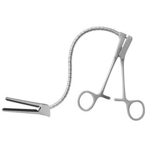 V. Mueller CV1133 Cosgrove <b>Quick</b> Bend T Flex <b>Clamp</b> Forceps Stainless Steel Surgical Vascular Atraumatic Grasping Instrument - Product Image 1