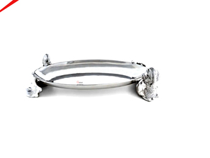 Plateau en aluminium de qualité supérieure, très vendu, pour la décoration de la maison et le service en cuisine - Product Image 2