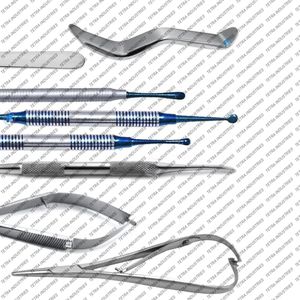 Kit de Cirugía Oral Periodontal Microquirúrgica, Instrumentos Quirúrgicos Dentales de Acero Inoxidable de Grado Quirúrgico, Autoclavables, con Certificación CE - Product Image 4