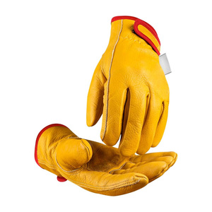 Guantes de Conductor de Cuero Vacuno de Primera Calidad, Diseño Nuevo y Moderno, a Precio Económico - Product Image 3