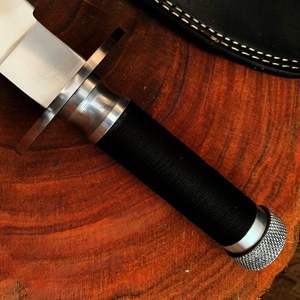 Couteau de chasse cinématique fait main, lame en acier inoxydable, réplique de qualité industrielle inspirée du cinéma, couteau fixe de collection OEM - Product Image 5