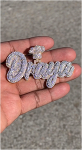 จี้เพชรโมอิสซาไนต์ทรงบริลเลียนต์แบบสั่งทำพิเศษ ได้รับการรับรองจาก GRA เงินแท้ 925 ชุบทองคำสีกุหลาบ สไตล์ฮิปฮอปสำหรับผู้หญิง - Product Image 4