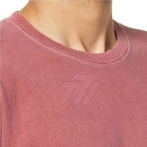 Simple Minimalist Style Men Oversize T-Shirts Solid Blank Plain <b>No</b> <b>Logo</b> Bulk Wholesale Essential Daily Wear - Product Image 5
