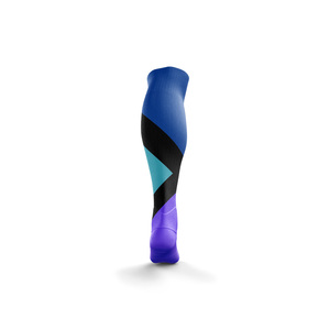 HUSKY Knee <b>Socks</b> Men's Geometric Print Breathable Sports <b>Socks</b> Summer Knitted Spandex <b>Polyester</b> sportswear <b>socks</b> - Product Image 2