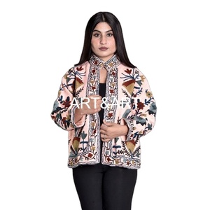Suzani แจ็กเก็ตผ้าคอตตอนคุณภาพสูงสำหรับใส่ไปงานปาร์ตี้และฤดูหนาว - Product Image 1
