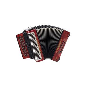 Acordeón de Botones Hohner Corona II Xtreme FBbEb Original, Nuevo y Auténtico, con Funda y Correas, Color Negro Jet - Product Image 5