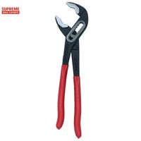 Outils de quincaillerie Pince pompe à eau en acier à tremper Clé universelle Clé à tuyau Outils à main de plombier Mâchoire droite Amélioration de l'habitat