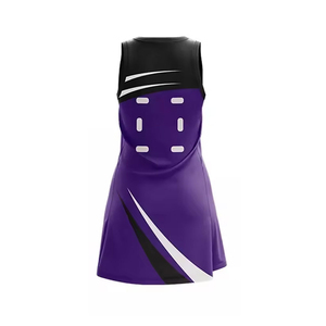 Robe de netball unie ou imprimée, tenue de sport pour filles, uniforme de netball personnalisable de qualité supérieure, en vente, service OEM - Product Image 3