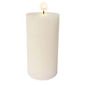 Candele a Colonna Non Profumate Avorio 3x6 Pollici con Stoppino Singolo, Confezione da 3 - Product Image 3
