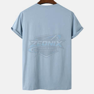 Camisetas de Hombre con Logotipo Personalizado, 100% Algodón, Corte Holgado, Cuello Redondo, Estampadas, Transpirables, de Secado Rápido, Alta Calidad, Precio de Mayoreo Económico - Product Image 2