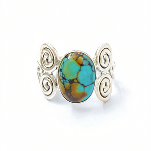 <b>Turquoise</b> Fashion <b>Ring</b> 5.9 Grams Weight - Product Image 2