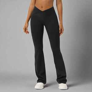 Leggings de yoga taille haute pour femme, effet push-up, longueur intégrale, couleur unie, style sportif - Product Image 5