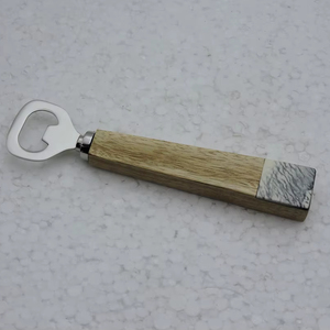 ที่เปิดขวดดีไซน์สวยหรูพร้อมด้ามเรซิ่น ที่เปิดขวดสแตนเลสพร้อมด้ามเรซิ่น ราคาขายส่งจากโรงงาน - Product Image 1