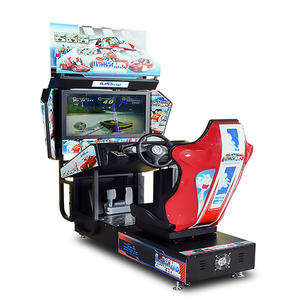 Machine de jeu de course automobile 3D à monnayeur, type Outrunner, pour parcs d'attractions - Product Image 4